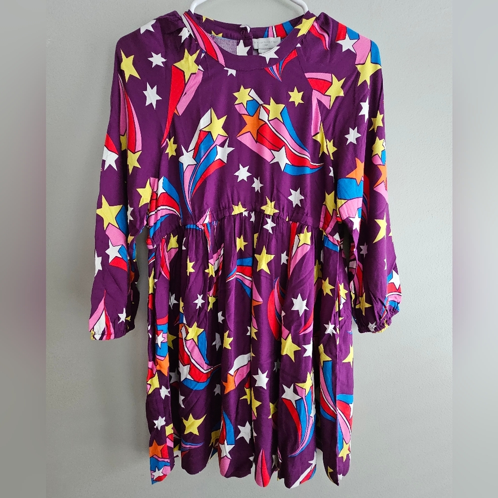 NWT Stella McCartney Kids Shooting Stars Dress - 12Y